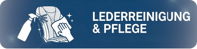 Lederreinigung und Pflege