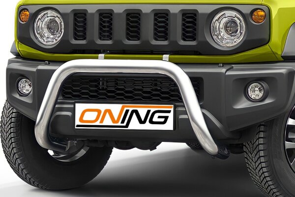 Frontschutzbügel für Suzuki Jimny GJ HJ 2018- 70mm Edelstahl Gutachten