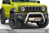 Frontschutzbügel für Suzuki Jimny GJ HJ 2018- 70mm Edelstahl Gutachten