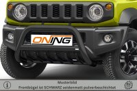 Frontschutzbügel mit Unterbodenschutz für Suzuki Jimny GJ HJ 2018- SCHWARZ 70mm Gutachten