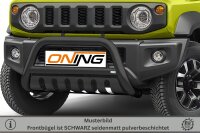 Frontschutzbügel mit Unterfahrschutz für Suzuki Jimny HJ GJ 2018- SCHWARZ 70mm Gutachten