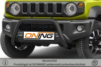 Frontschutzbügel für Suzuki Jimny GJ HJ 2018- SCHWARZ 70mm Edelstahl Gutachten
