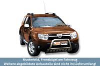 Frontbügel mit Unterfahrschutz für Dacia Duster 2010-2018 60mm Gutachten