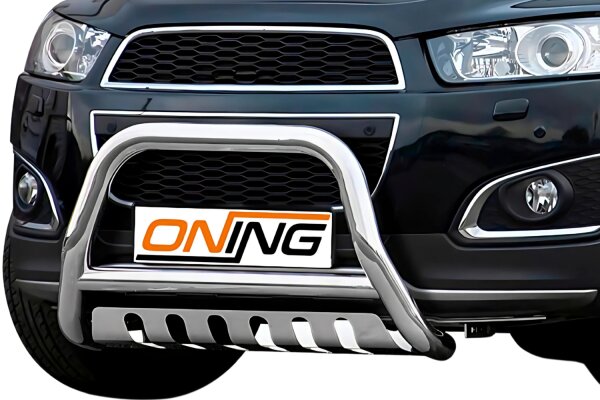 Frontbügel mit Unterfahrschutz für Chevrolet Captiva 2.0D 2011-2015 70mm