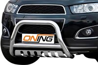 Frontbügel mit Unterfahrschutz für Chevrolet Captiva 2011-2015 70mm Gutachten