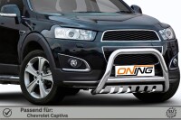 Frontbügel mit Unterfahrschutz für Chevrolet Captiva 2.0D 2011-2015 70mm