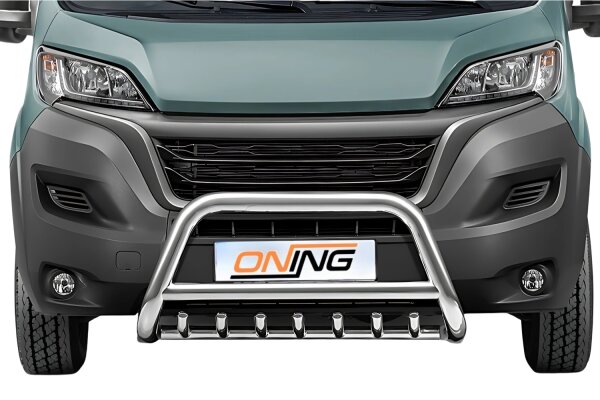 Frontbügel mit Unterbodenschutz für Fiat Ducato 2006-2024 70mm Gutachten