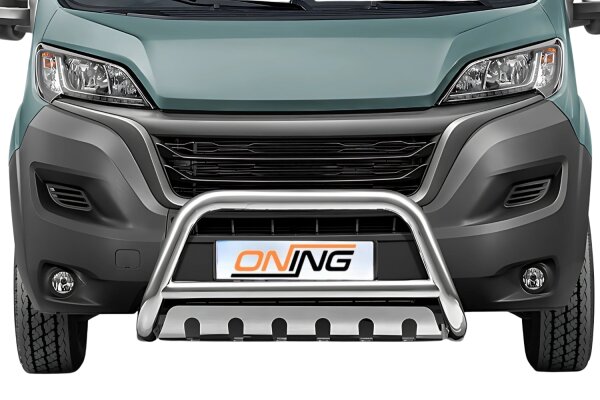Frontbügel mit Unterfahrschutz für Fiat Ducato 2006-2024 70mm Gutachten