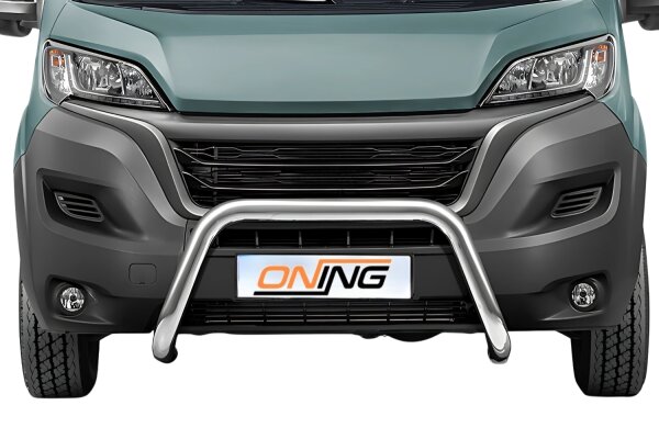 Frontbügel für Fiat Ducato 2006-2024 Ø70mm Gutachten Frontschutzbügel