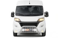 Frontbügel für Fiat Ducato 2014-2024 Ø70mm Gutachten Frontschutzbügel