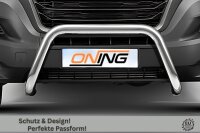 Frontbügel für Fiat Ducato 2014-2024 Ø70mm Gutachten Frontschutzbügel