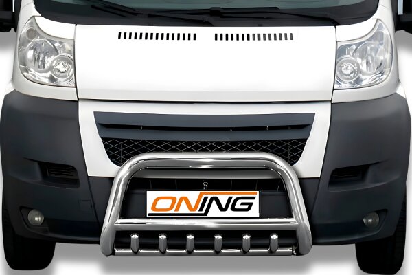 Frontbügel mit Unterbodenschutz für Citroen Jumper 2006-2014 70mm Gutachten