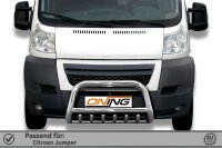 Frontbügel mit Unterbodenschutz für Citroen Jumper 2006-2014 70mm Gutachten