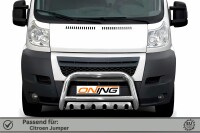 Frontbügel mit Unterfahrschutz für Citroen Jumper 2006-2014 Gutachten