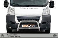 Frontbügel mit Querstreben für Citroen Jumper 2006-2014 Ø70mm Gutachten