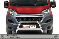Frontbügel mit Querstreben für Citroen Jumper 2014-2024 Ø70mm Gutachten