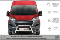 Frontbügel mit Querstreben für Citroen Jumper 2014-2024 Ø70mm Gutachten