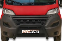 Frontbügel für Citroen Jumper 2014-2024 SCHWARZ 70mm Frontschutzbügel Gutachten