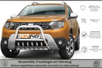 Frontschutzbügel für Dacia Duster 2018-2023 mit Unterbodenschutz 60mm Frontbügel