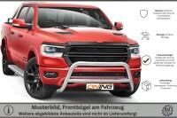Frontbügel mit Querstrebe für DODGE RAM 1500 ab 2019- aus Edelstahl Ø76mm Gutachten