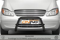 Frontschutzbügel SCHWARZ ohne Querstrebe passend...