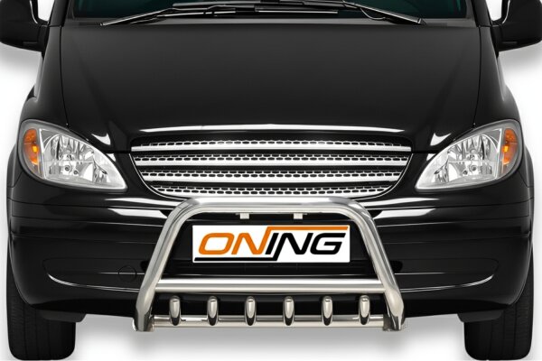 Frontbügel mit Unterfahrschutz für Mercedes Vito W639 Bj.2003-2010 Gutachten