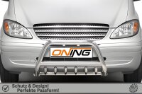 Frontbügel mit Unterfahrschutz für Mercedes Vito W639 Bj.2003-2010 Gutachten