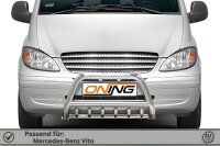 Frontbügel mit Unterfahrschutz für Mercedes Vito W639 Bj.2003-2010 Gutachten