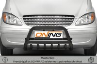 Frontschutzbügel SCHWARZ mit Unterfahrschutz...