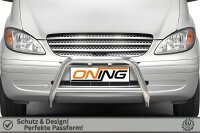 Frontbügel mit Querstrebe passend für Mercedes Vito W639 Bj. 2003-2010