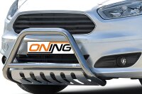Frontbügel mit Unterfahrschutz für Ford Transit Courier 2014-2018 60mm Gutachten
