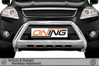 Frontbügel mit Querstreben für Ford Kuga 2009-2012 Edelstahl Gutachten
