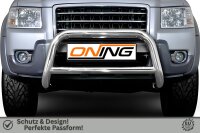 Frontbügel mit Querstreben für Ford Ranger 2006-2012 70mm Edelstahl Gutachten