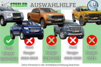 Frontbügel mit Querstreben für Ford Ranger 2006-2012 70mm Edelstahl Gutachten