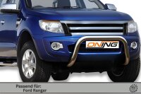 Frontbügel für Ford Ranger 2011-2019 70mm Frontschutzbügel Gutachten