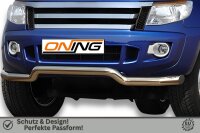 Frontbügel für Ford Ranger 2011-2016 70mm Frontschutzbügel Gutachten