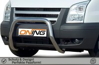 Frontbügel für Ford Transit 2006-2014 70mm Frontschutzbügel Gutachten