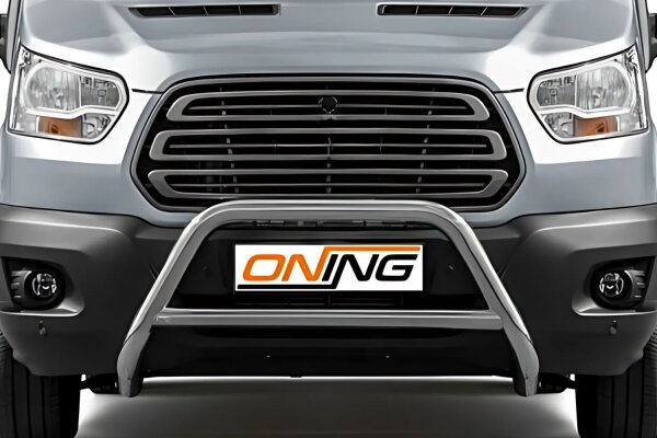 Frontbügel mit Querstreben für Ford Transit 2014-2019 Edelstahl Gutachten
