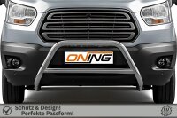 Frontbügel mit Querstreben für Ford Transit 2014-2019 Edelstahl Gutachten