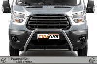 Frontbügel für Ford Transit 2014-2019 70mm Frontschutzbügel Gutachten