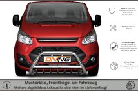 Frontbügel mit Unterbodenschutz für Ford Transit Custom 2012-2018 70mm Gutachten