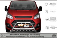 Frontbügel mit Unterfahrschutz für Ford Transit Custom 2012-2018 70mm