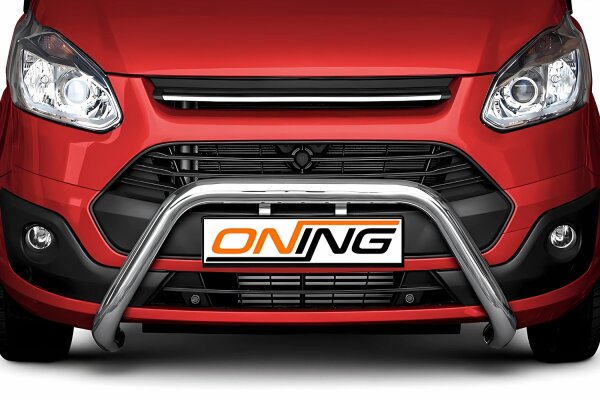 Frontbügel für Ford Transit Custom 2012-2018 70mm Frontschutzbügel Gutachten