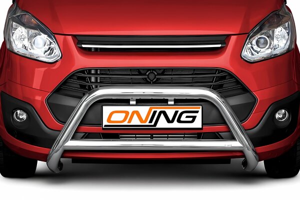 Frontbügel mit Querstreben für Ford Transit Custom 2012-2018 70mm Gutachten