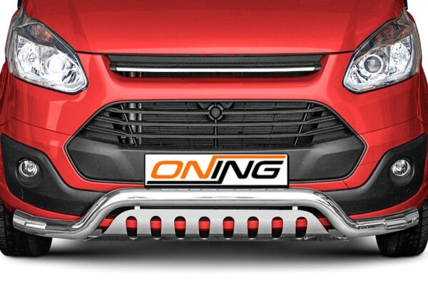 Frontbügel Unterfahrschutz für Ford Transit Custom 2012-2018 70mm breit