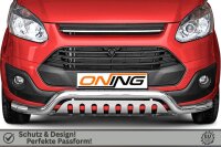 Frontbügel Unterfahrschutz für Ford Transit Custom 2012-2018 70mm breit