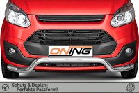 Frontbügel für Ford Transit Custom 2012-2018 70mm breit Edelstahl Gutachten
