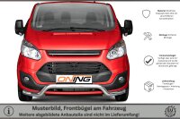 Frontbügel für Ford Transit Custom 2012-2018 70mm breit Edelstahl Gutachten