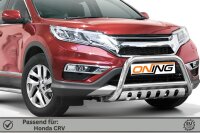 Frontbügel mit Unterfahrschutz für Honda CR-V RM 2012-2018 60mm Gutachten