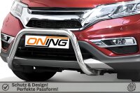 Frontbügel für Honda CR-V RM 2012-2018 60mm Frontschutzbügel Gutachten
